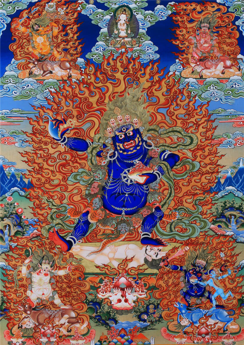 内修阎罗 - Thangka World