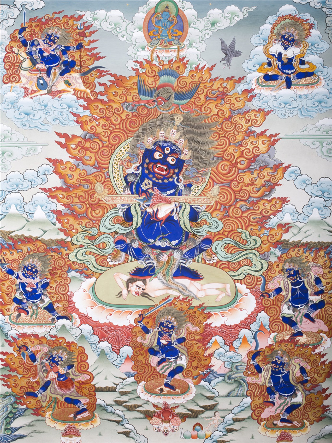 宝帐护法 - Thangka World