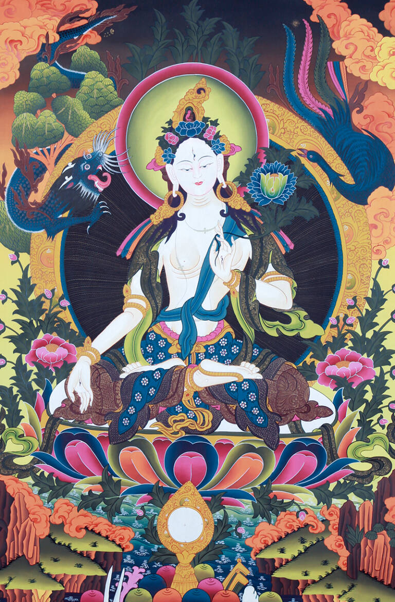 白度母 - Thangka World