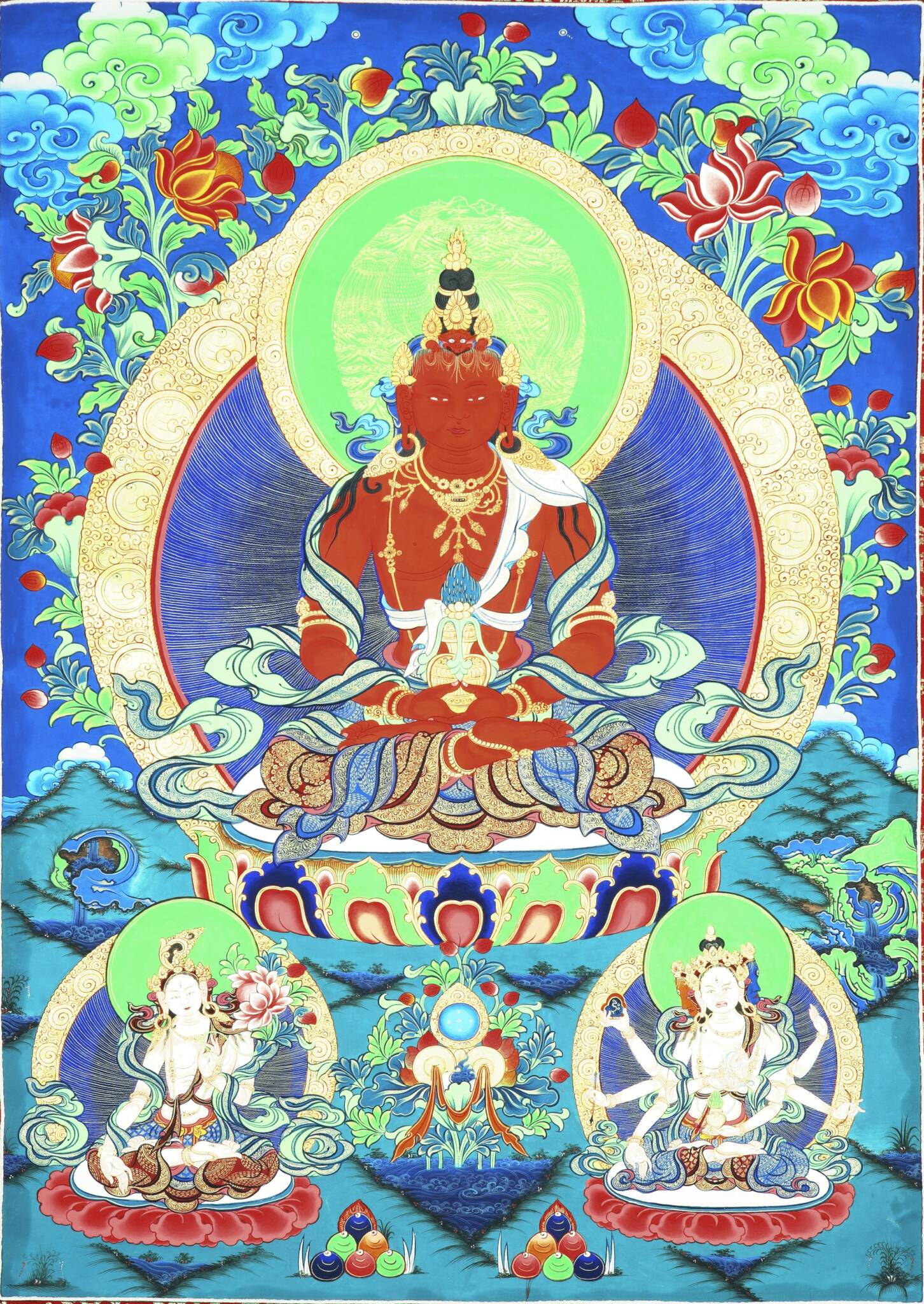 不动佛 - Thangka World