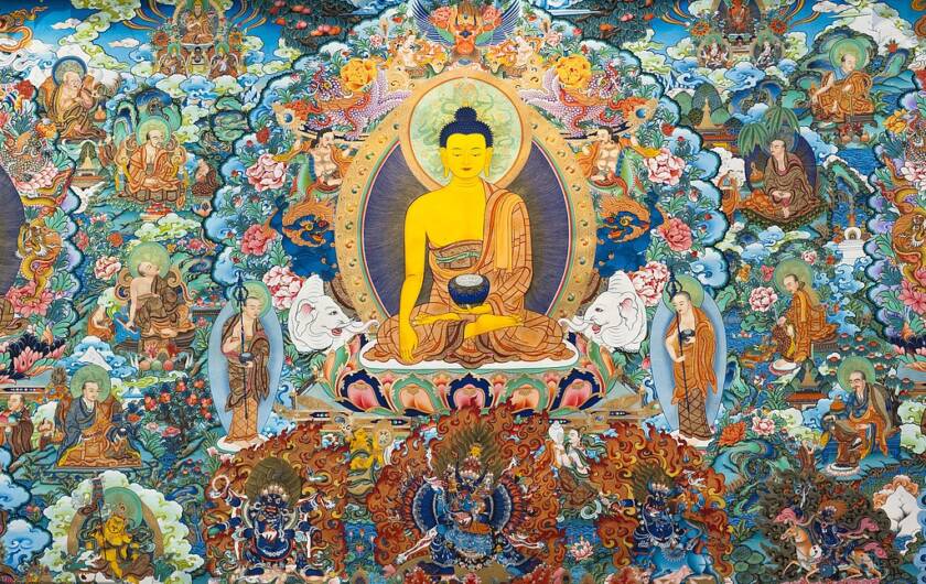 释迦牟尼佛 - Thangka World