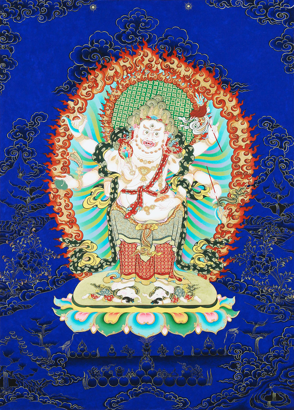 白六臂玛哈嘎拉